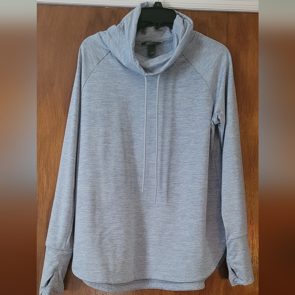 Eddie Bauer pullover with drawstring top